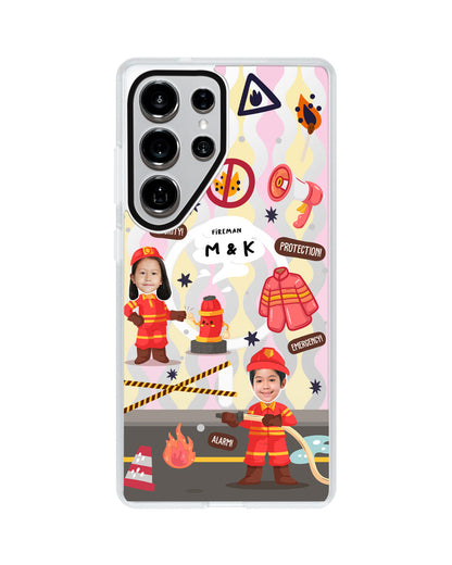 Android Rearguard MagSwap - Face Grid Dream Firefighter