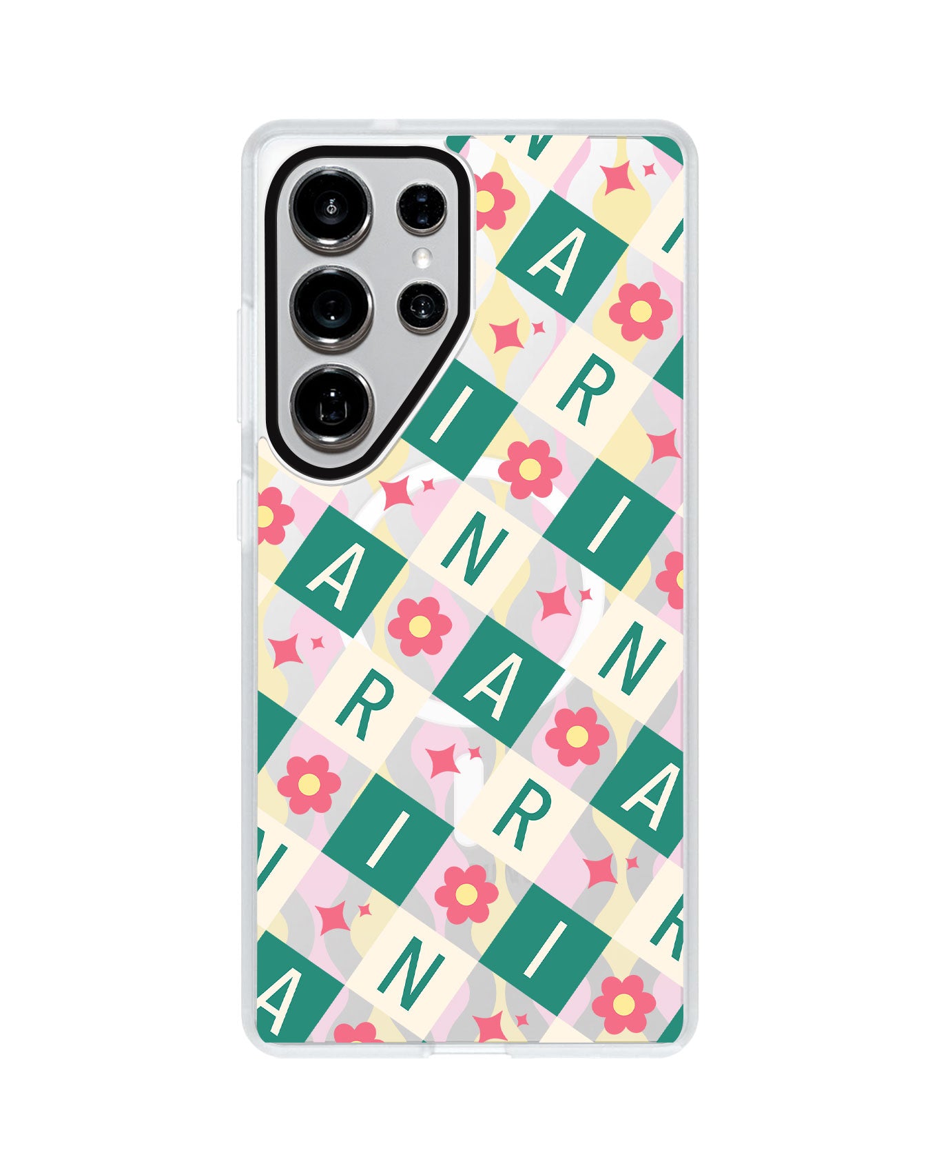 Android Rearguard MagSwap - Flower Grid Monogram 4.0