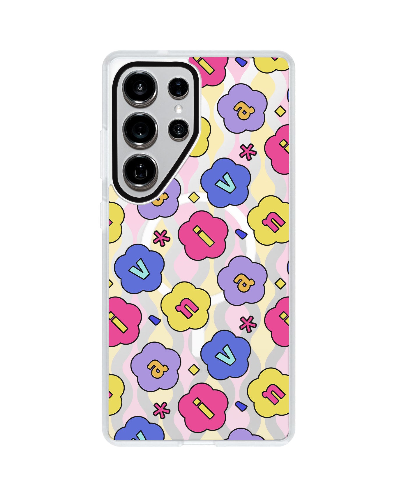 Android Rearguard MagSwap - Flower Petals Monogram 2.0