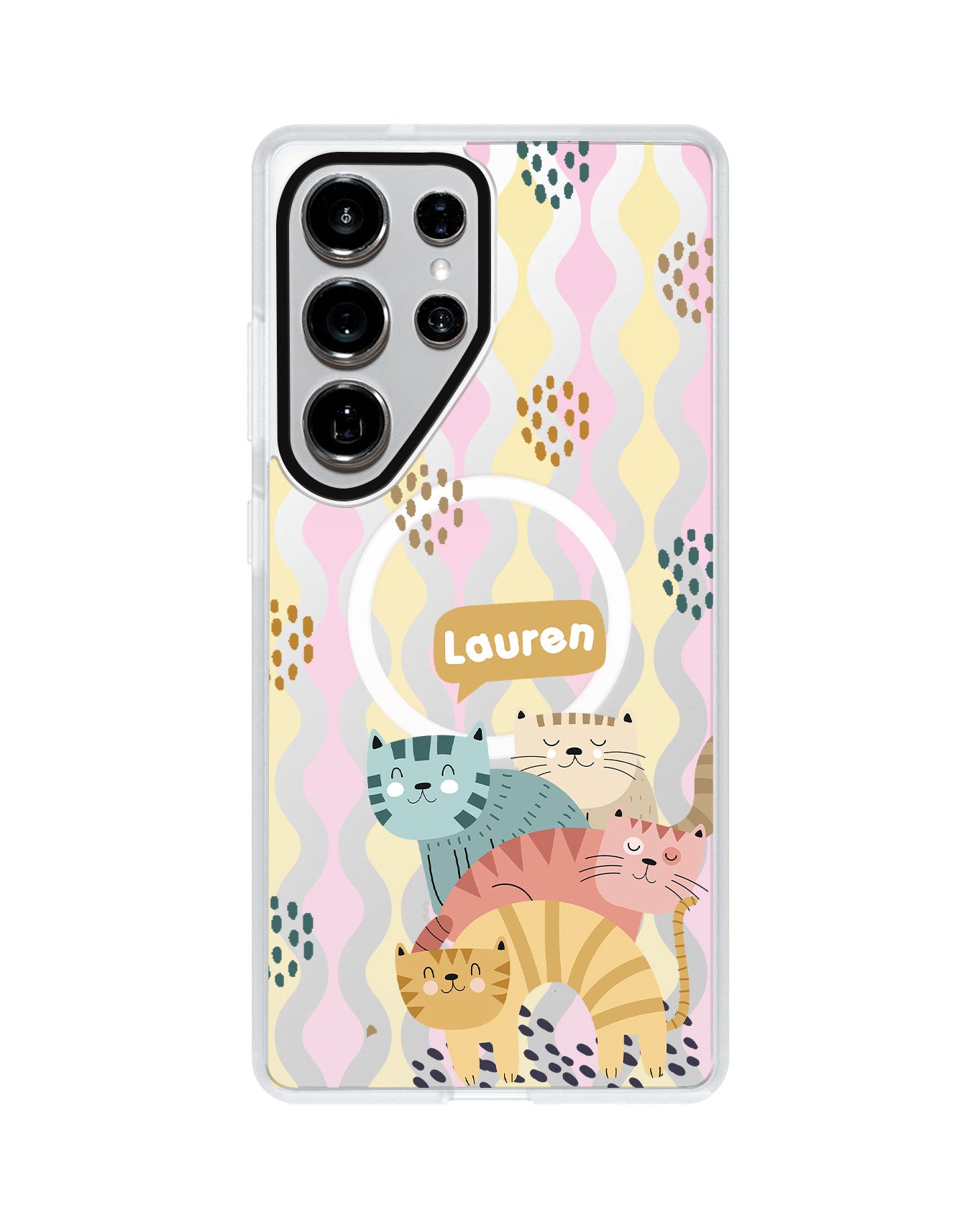 Android Rearguard MagSwap - Rainbow Meow 2.0