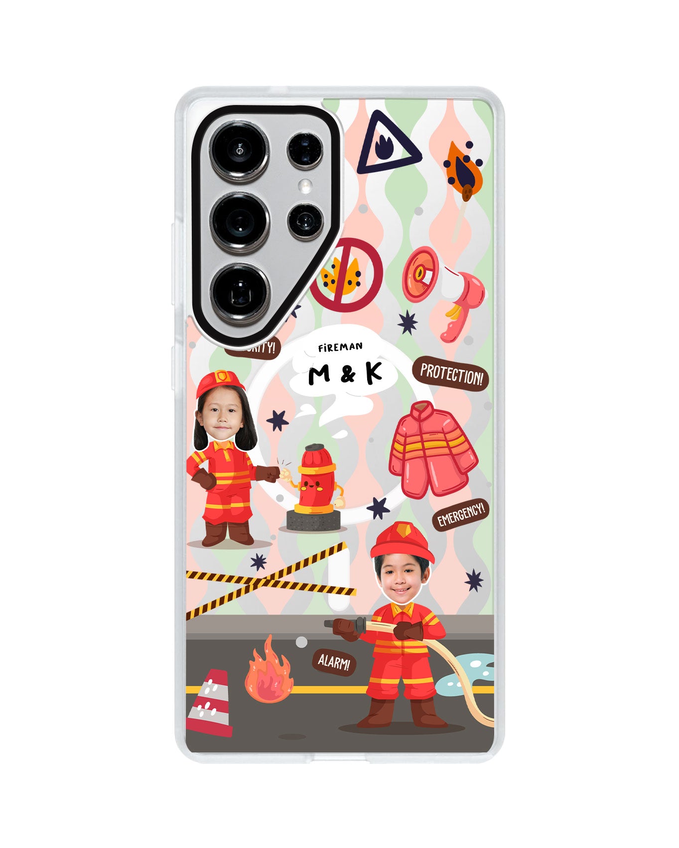 Android Rearguard MagSwap - Face Grid Dream Firefighter
