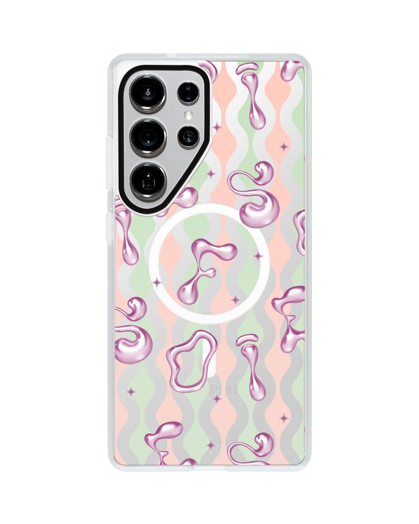 Android Rearguard MagSwap - Pink Chrome Monogram