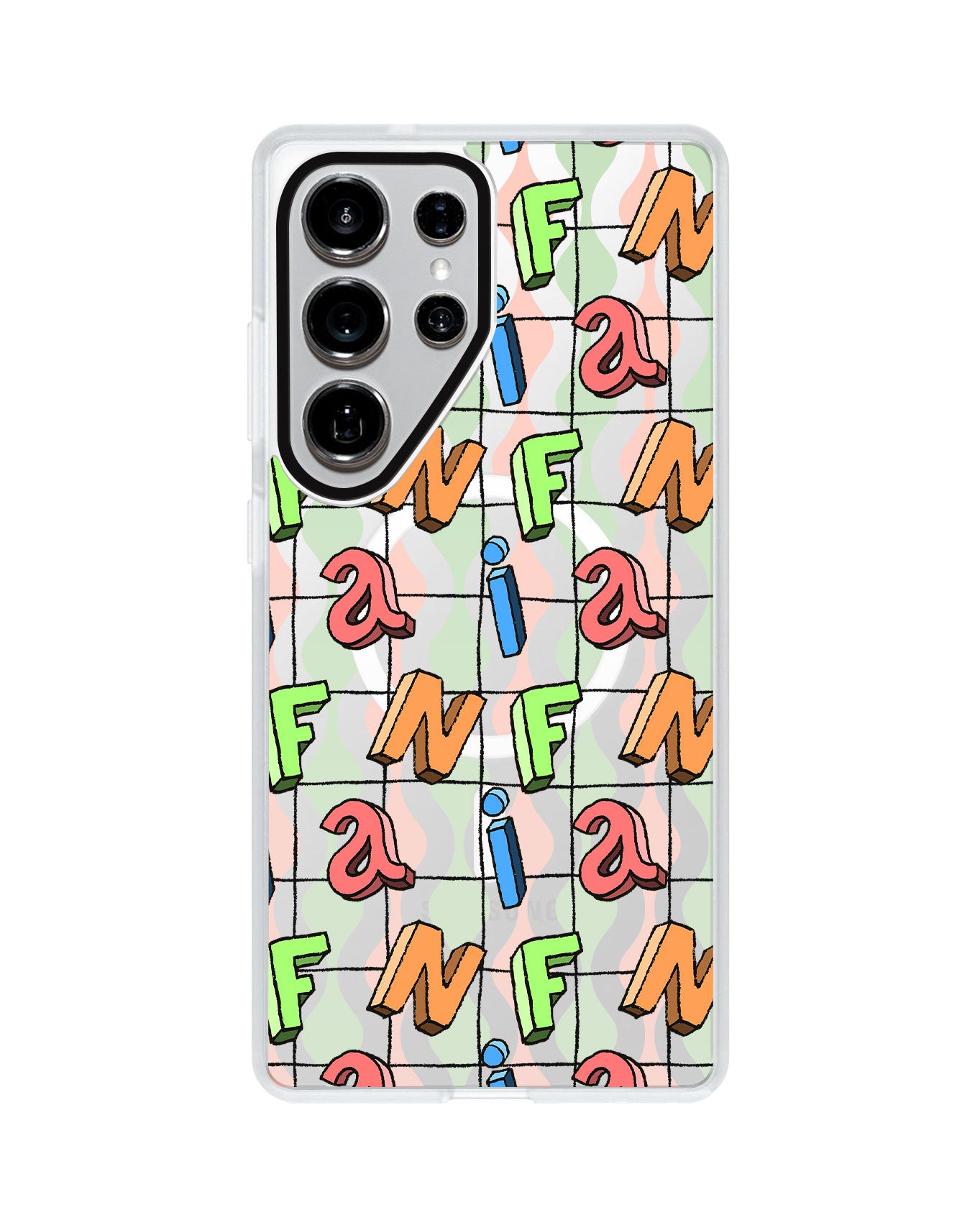 Android Rearguard MagSwap - Playful Monogram 1.0