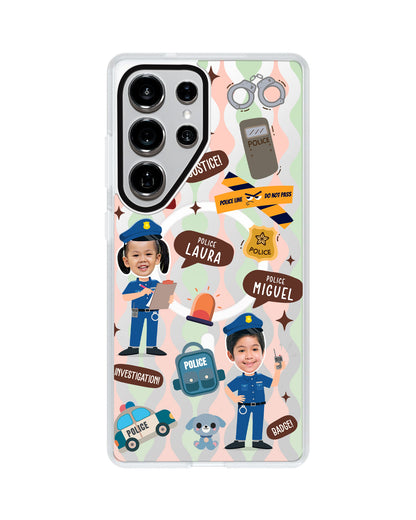 Android Rearguard MagSwap - Face Grid Dream Police