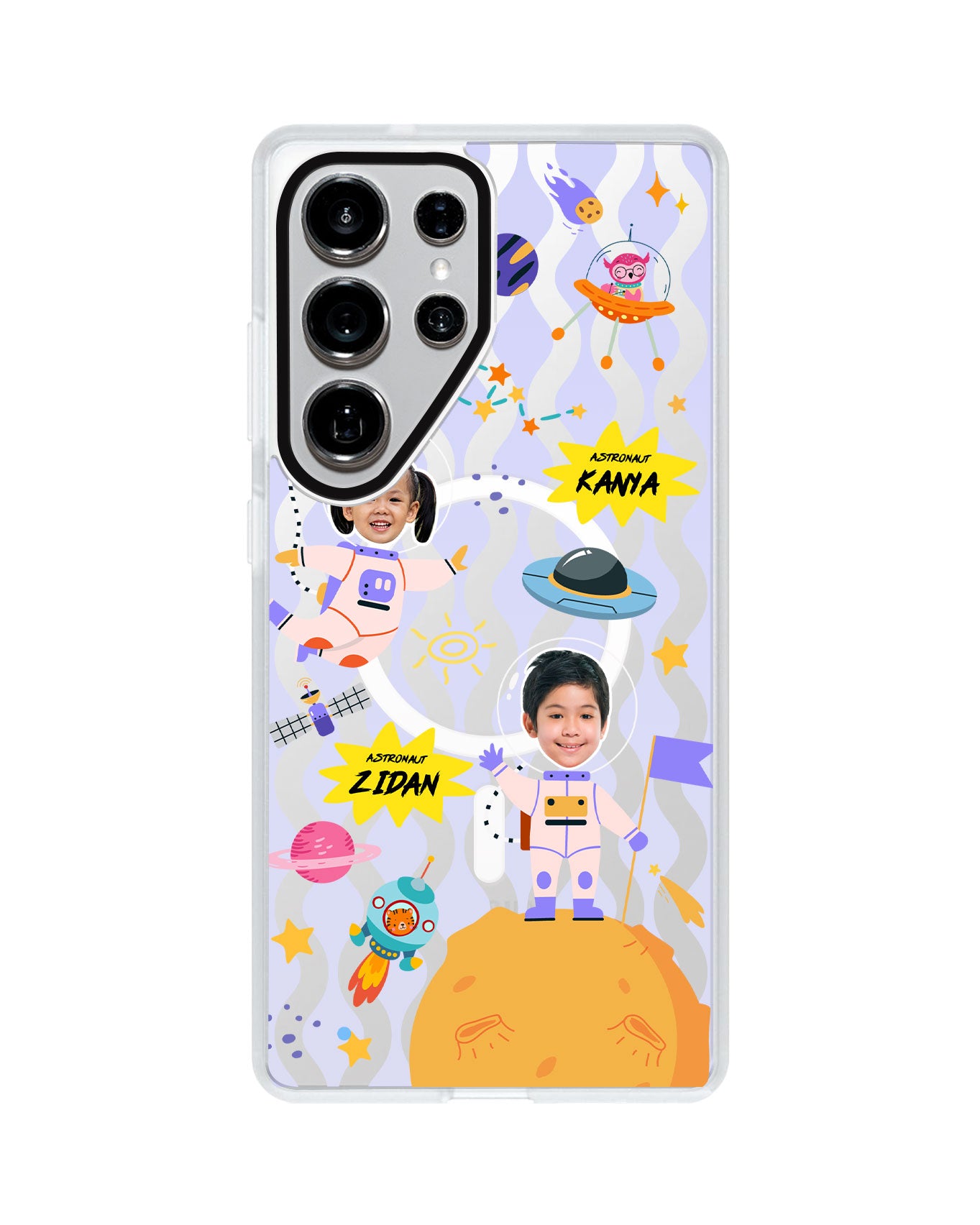 Android Rearguard MagSwap - Face Grid Dream Astronaut