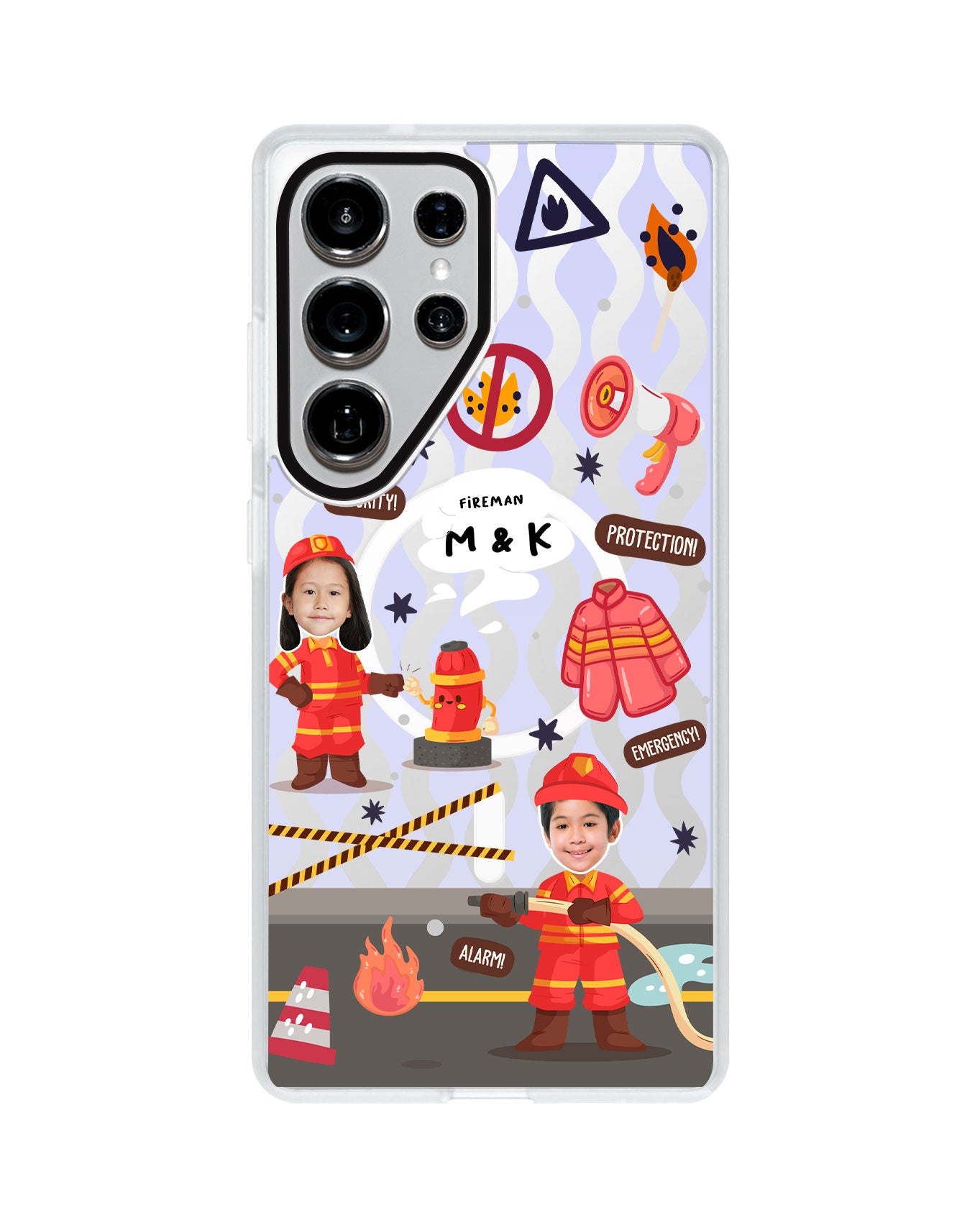 Android Rearguard MagSwap - Face Grid Dream Firefighter