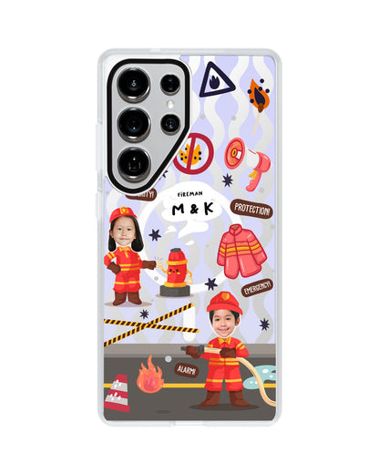 Android Rearguard MagSwap - Face Grid Dream Firefighter