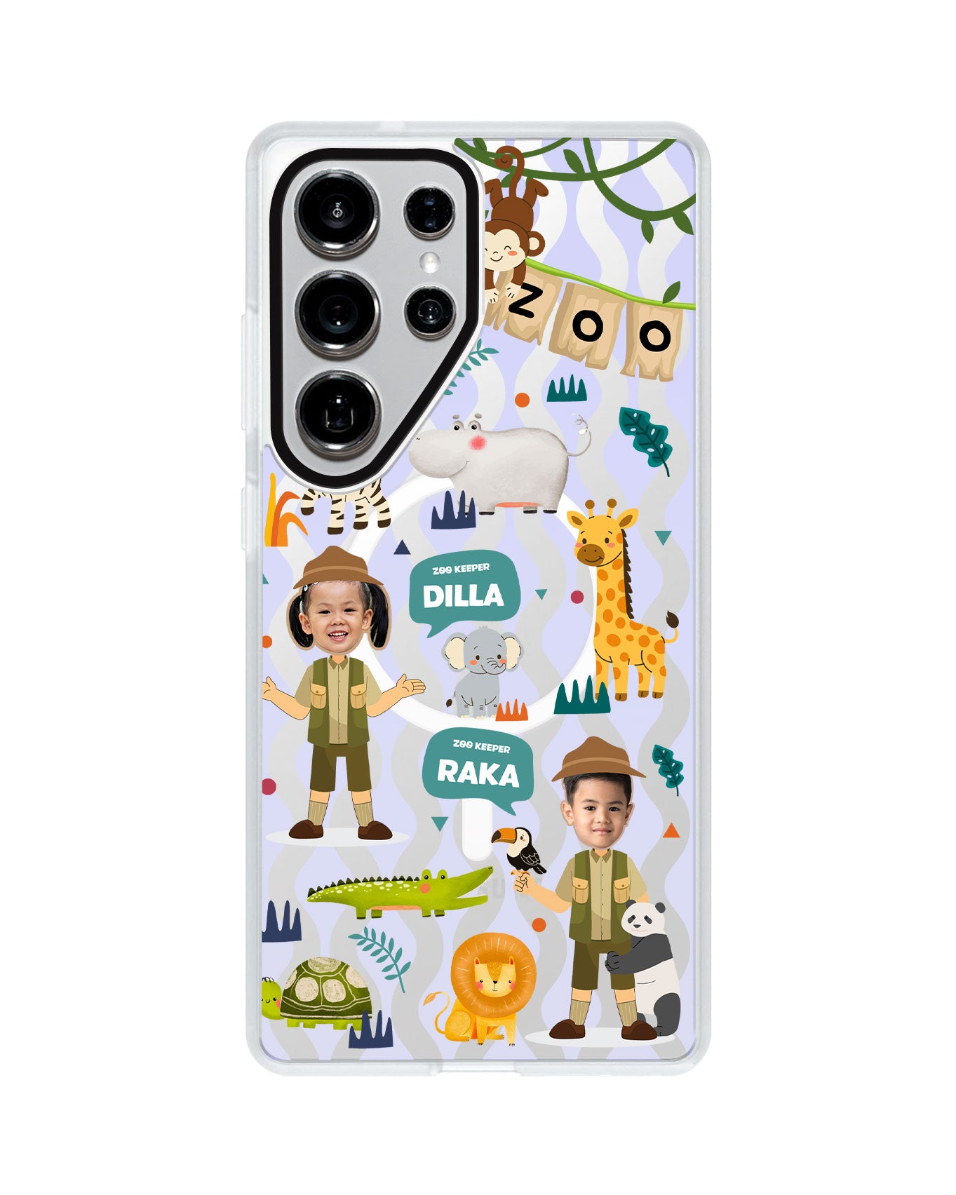 Android Rearguard MagSwap - Face Grid Dream Zoologist