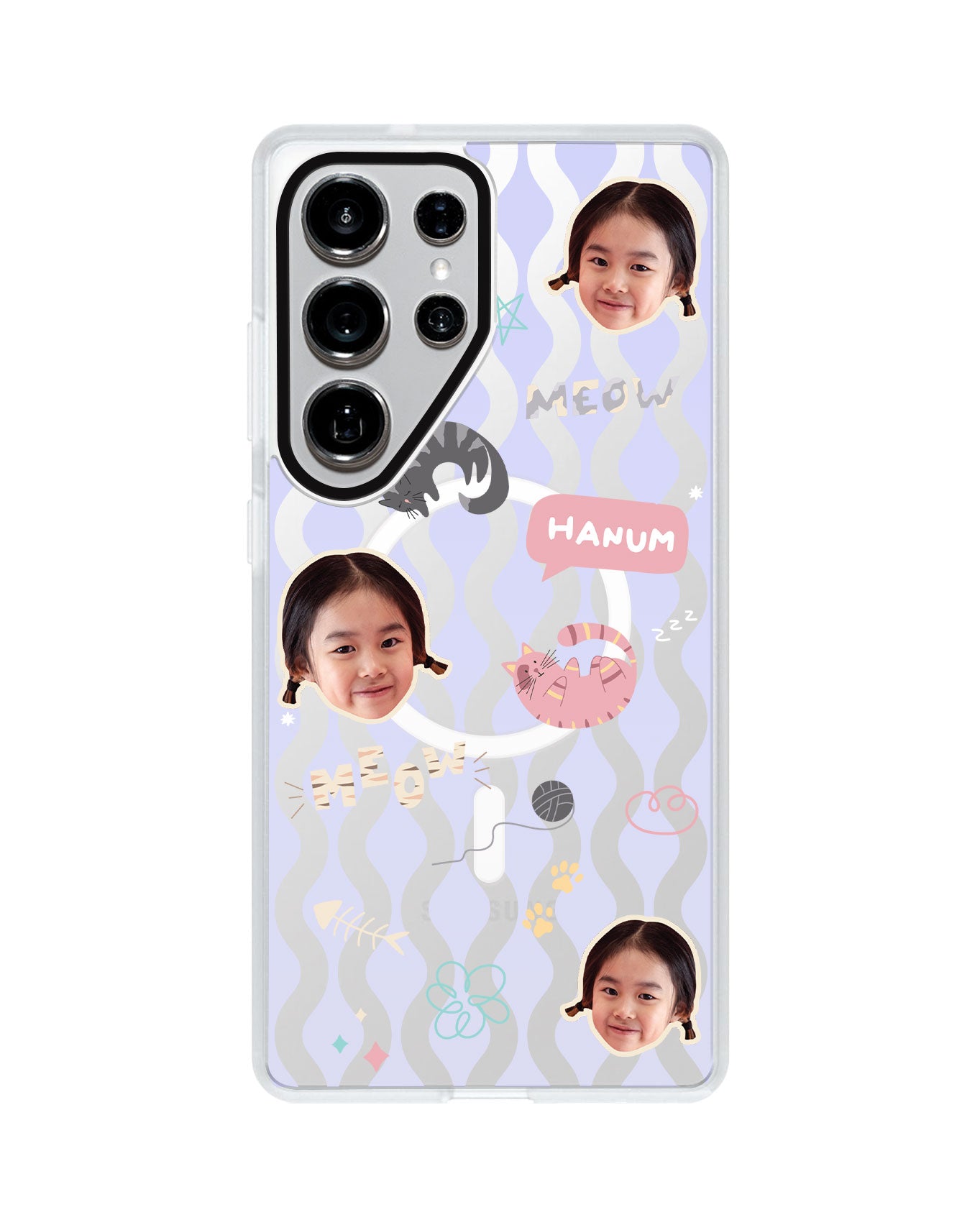 Android Rearguard MagSwap - Face Grid Kitty