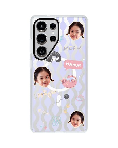 Android Rearguard MagSwap - Face Grid Kitty