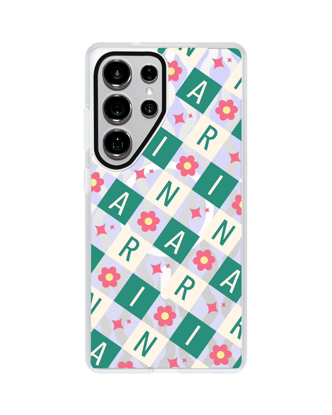 Android Rearguard MagSwap - Flower Grid Monogram 4.0