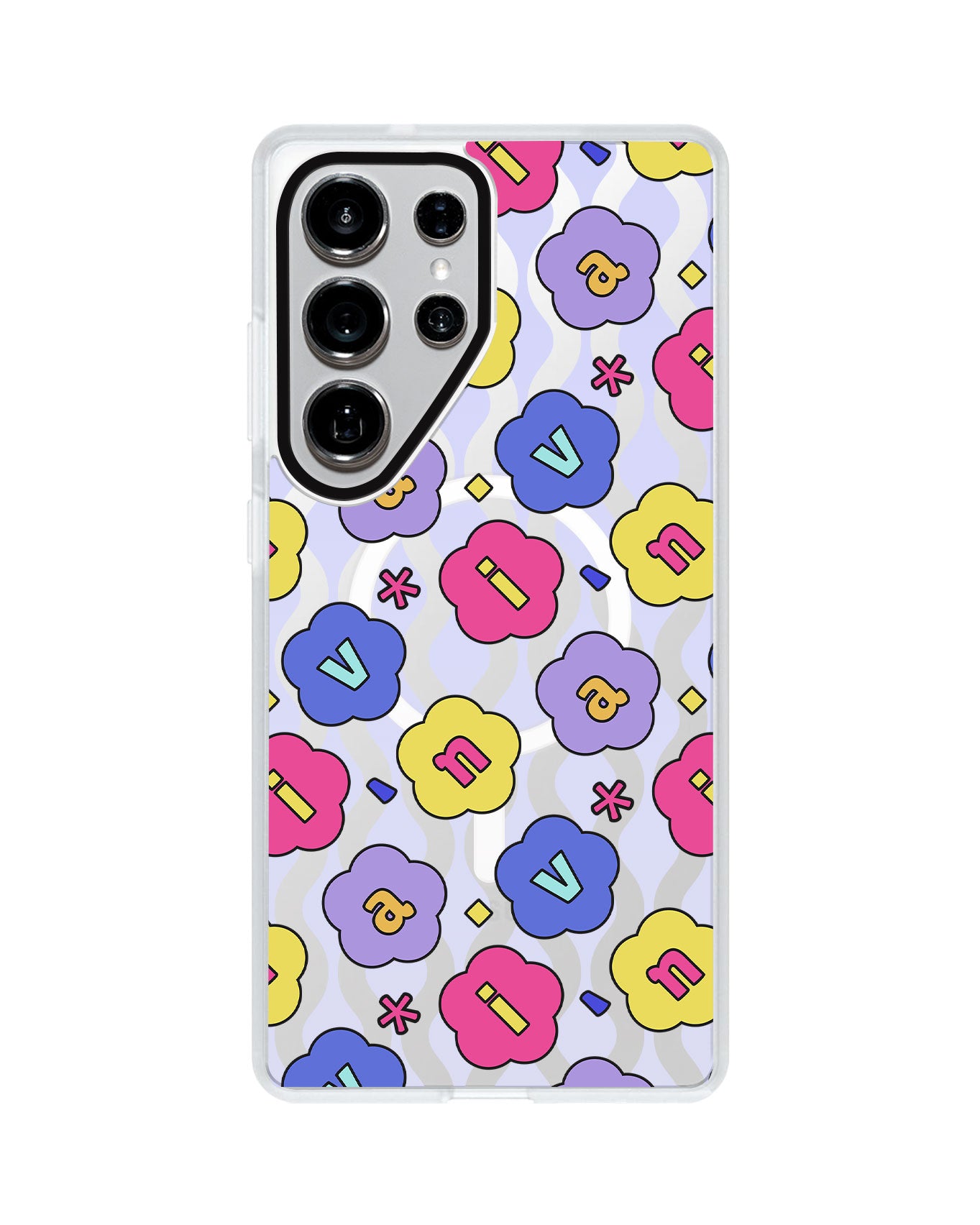Android Rearguard MagSwap - Flower Petals Monogram 2.0