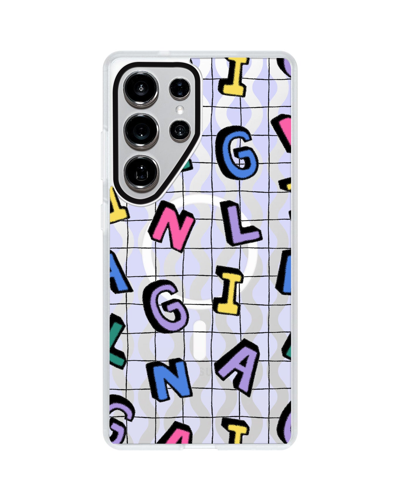 Android Rearguard MagSwap - Playful Monogram 2.0