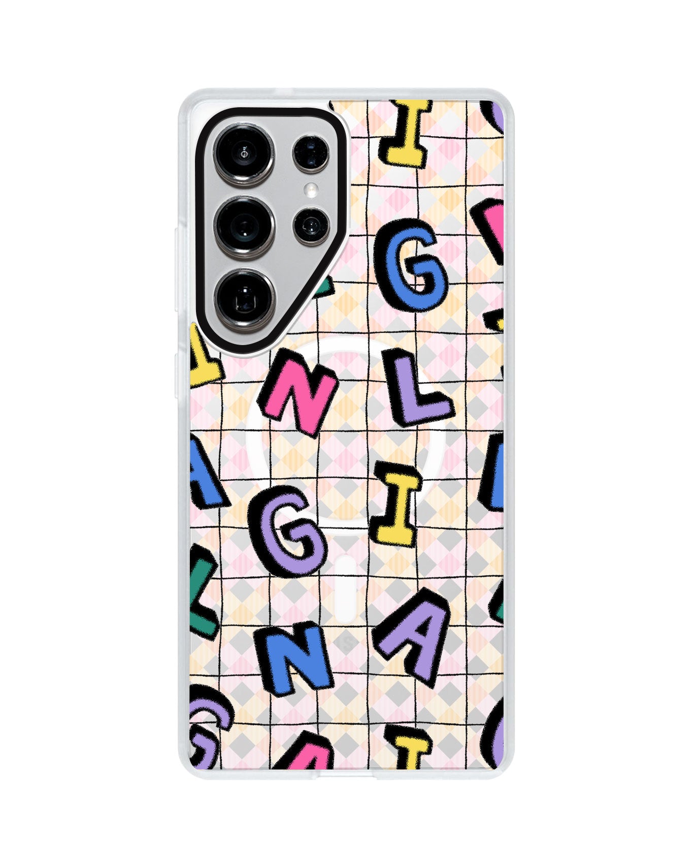 Android Rearguard MagSwap - Playful Monogram 2.0