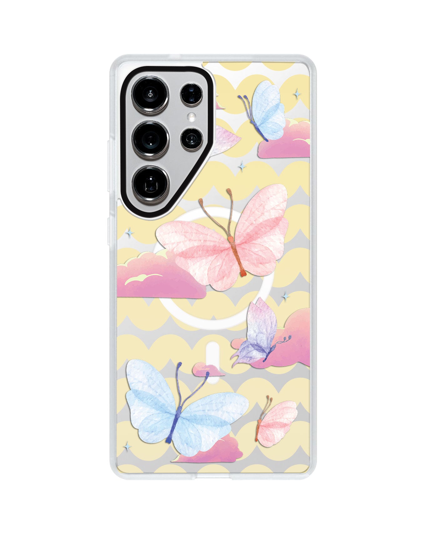 Android Rearguard MagSwap - Butterfly & Clouds