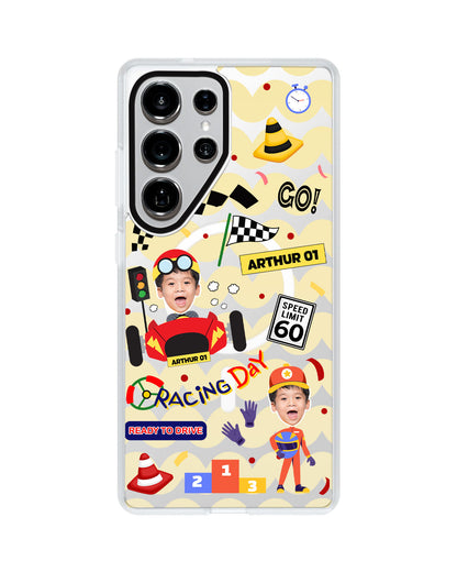 Android Rearguard MagSwap - Face Grid Dream Racer