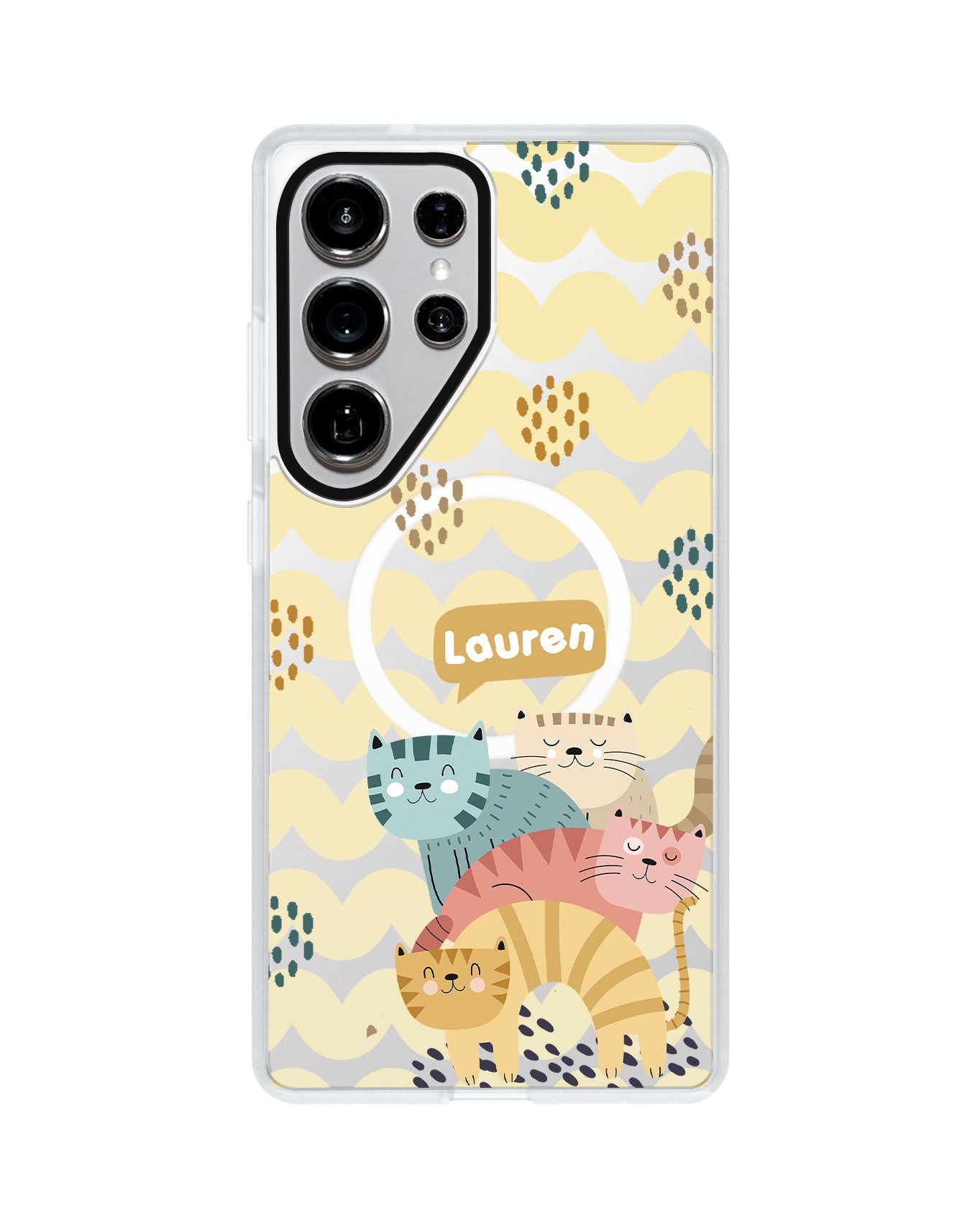 Android Rearguard MagSwap - Rainbow Meow 2.0