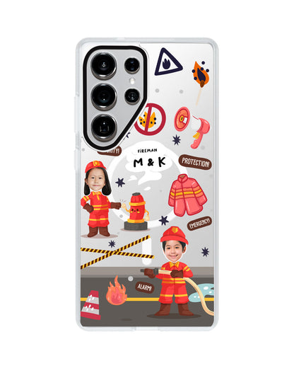 Android Rearguard MagSwap - Face Grid Dream Firefighter