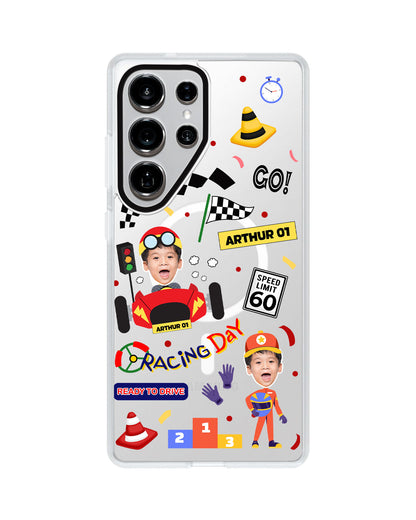 Android Rearguard MagSwap - Face Grid Dream Racer