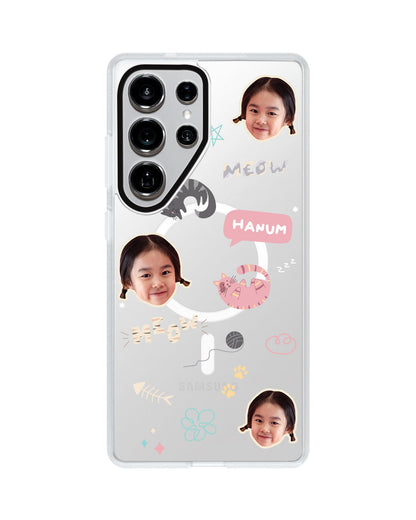 Android Rearguard MagSwap - Face Grid Kitty
