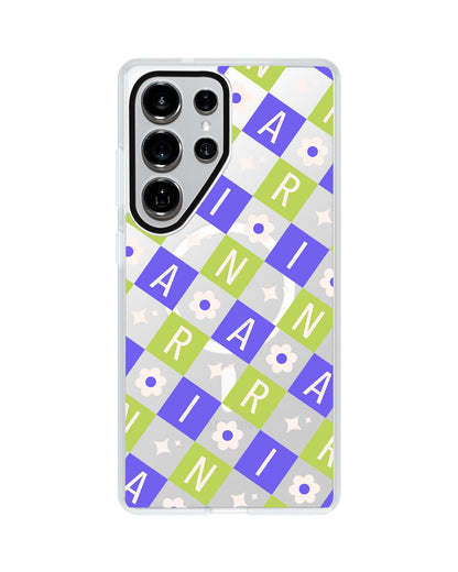 Android Rearguard MagSwap - Flower Grid Monogram 5.0