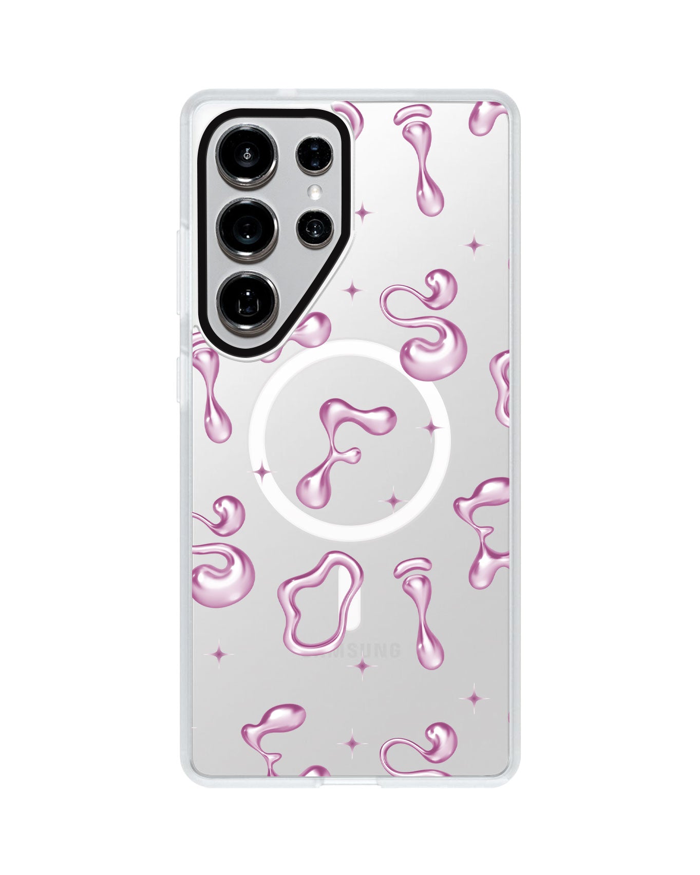 Android Rearguard MagSwap - Pink Chrome Monogram