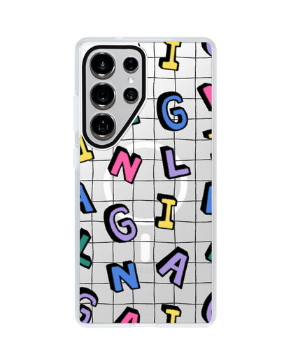 Android Rearguard MagSwap - Playful Monogram 2.0