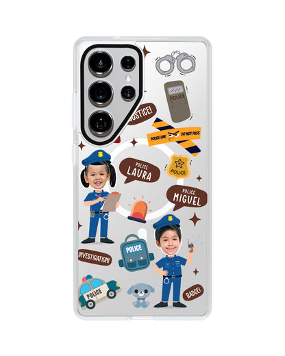 Android Rearguard MagSwap - Face Grid Dream Police