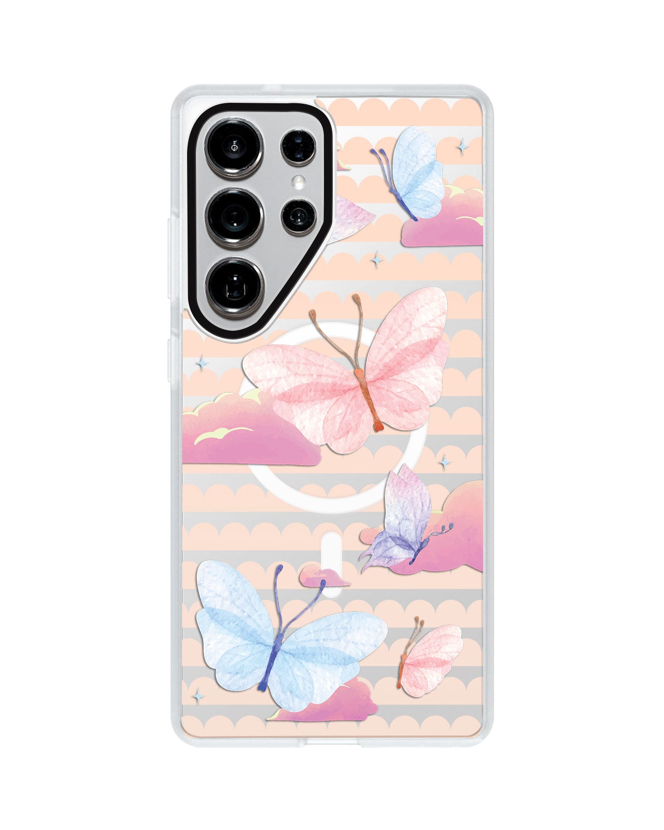 Android Rearguard MagSwap - Butterfly & Clouds