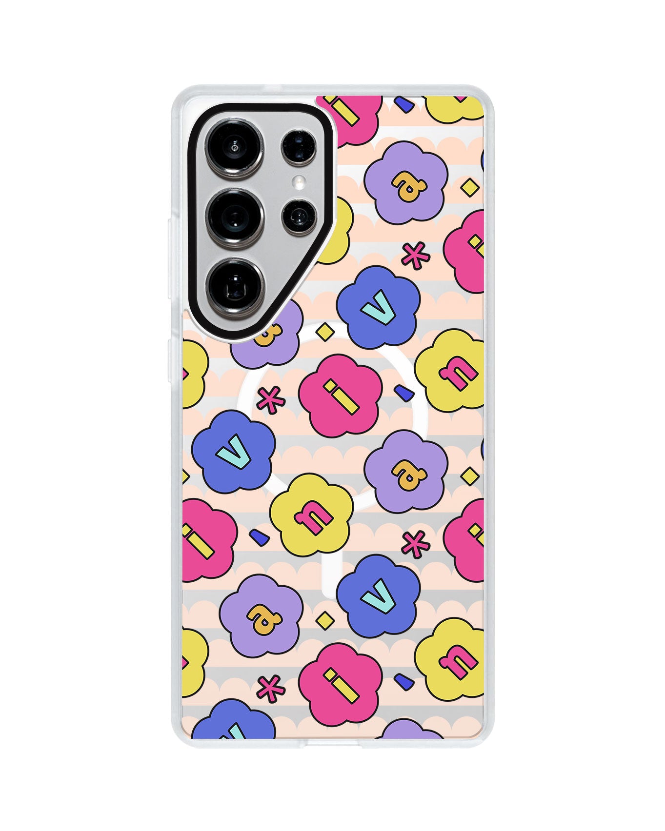 Android Rearguard MagSwap - Flower Petals Monogram 2.0