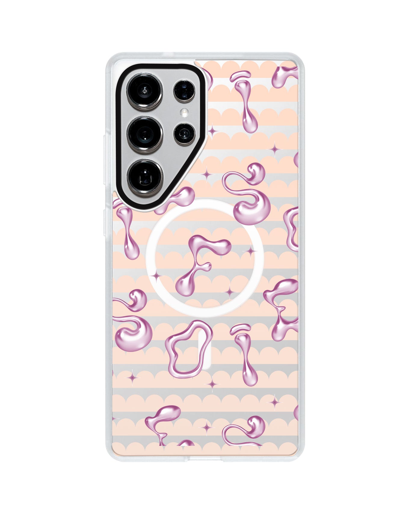 Android Rearguard MagSwap - Pink Chrome Monogram