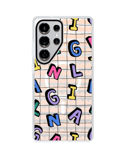 Android Rearguard MagSwap - Playful Monogram 2.0
