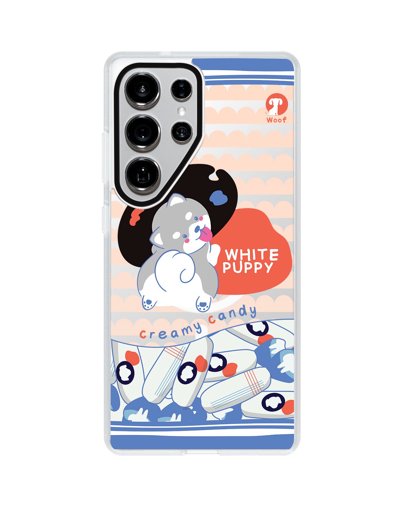 Android Rearguard MagSwap - White Puppy