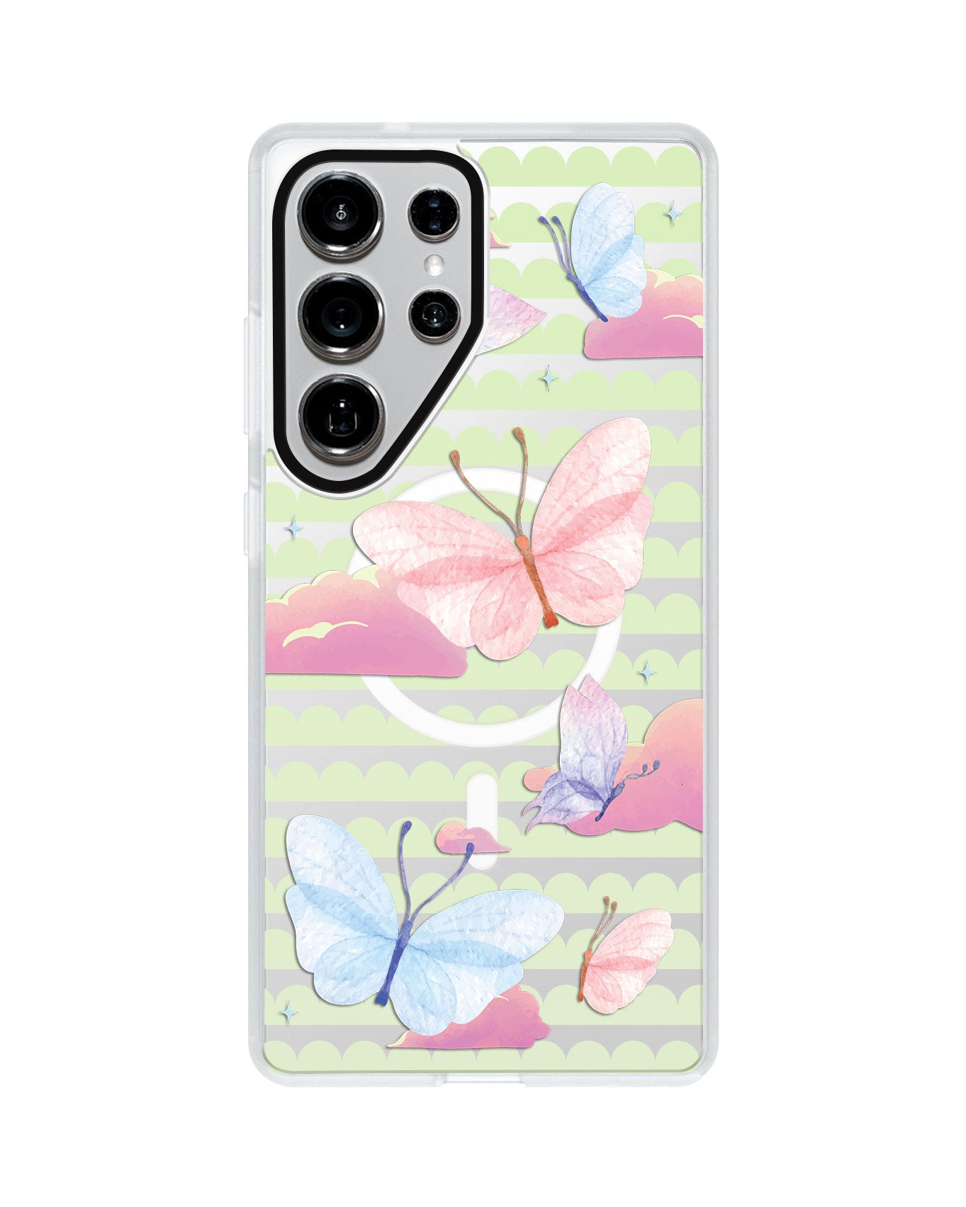 Android Rearguard MagSwap - Butterfly & Clouds