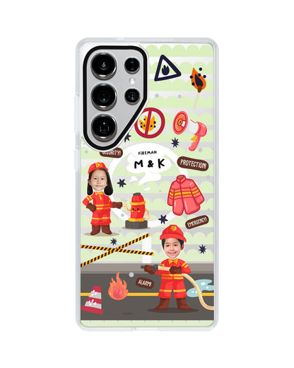 Android Rearguard MagSwap - Face Grid Dream Firefighter