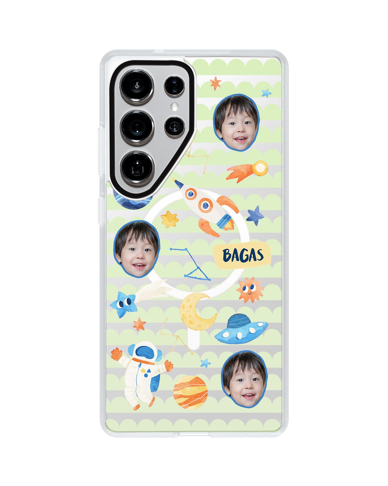 Android Rearguard MagSwap - Face Grid Astronaut