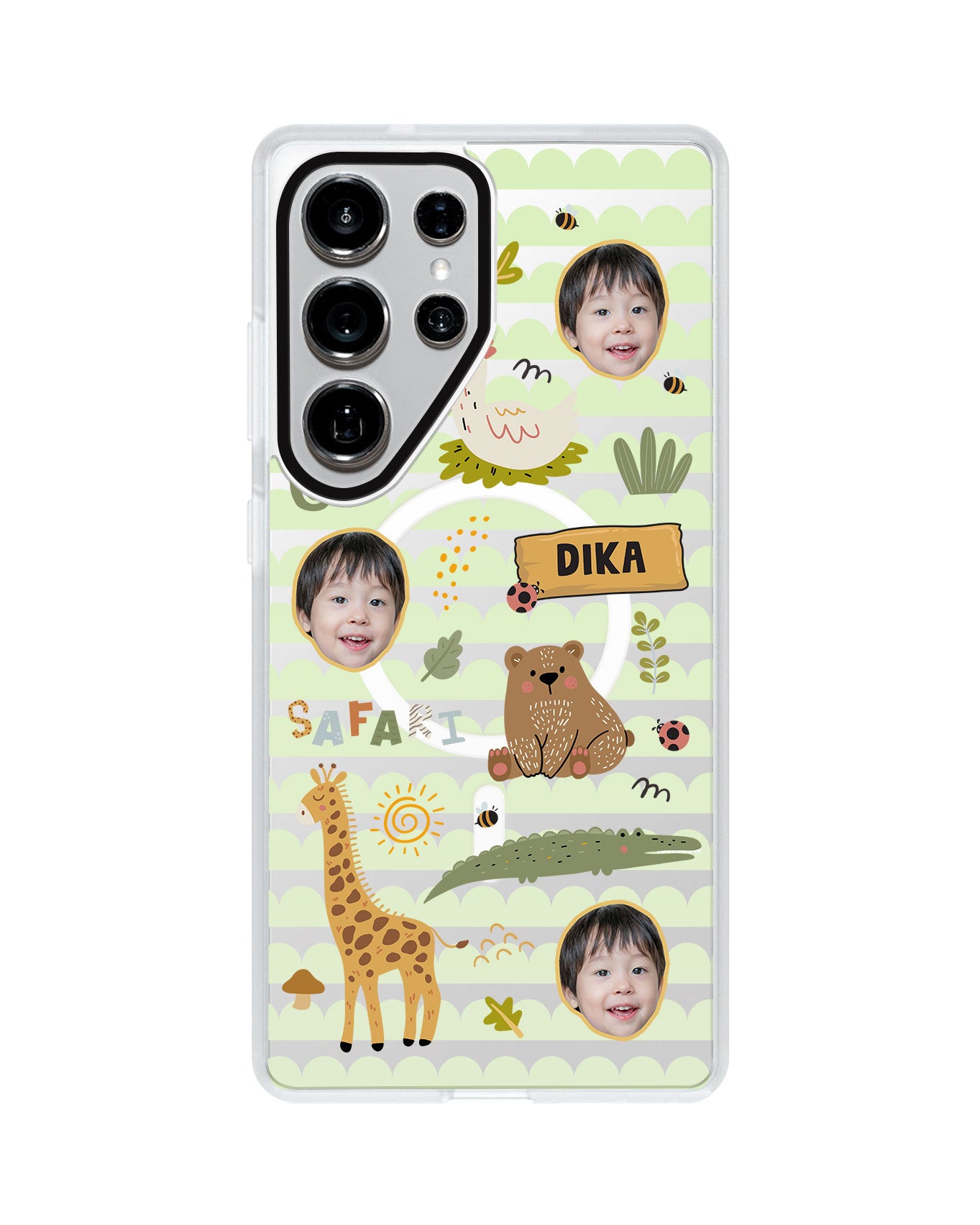 Android Rearguard MagSwap - Face Grid Safari