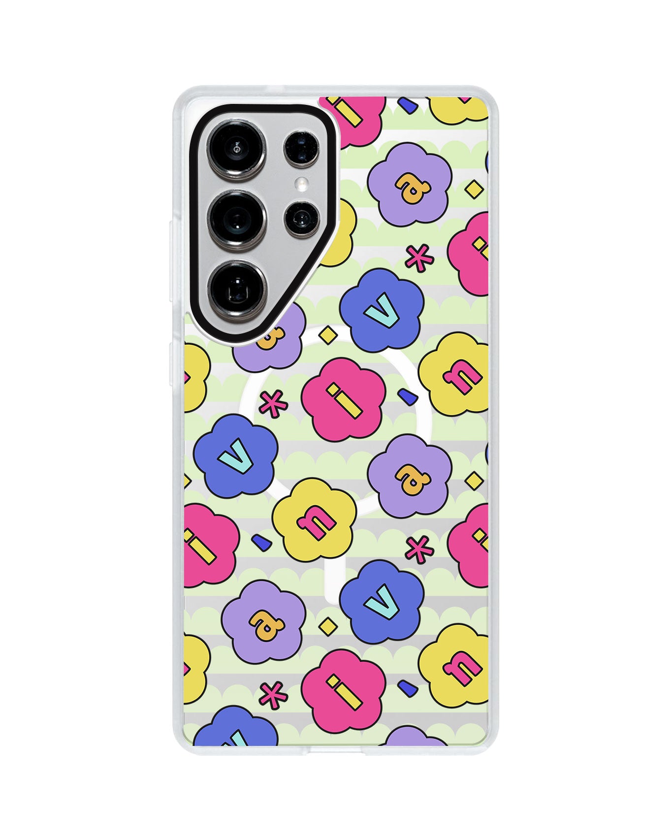 Android Rearguard MagSwap - Flower Petals Monogram 2.0
