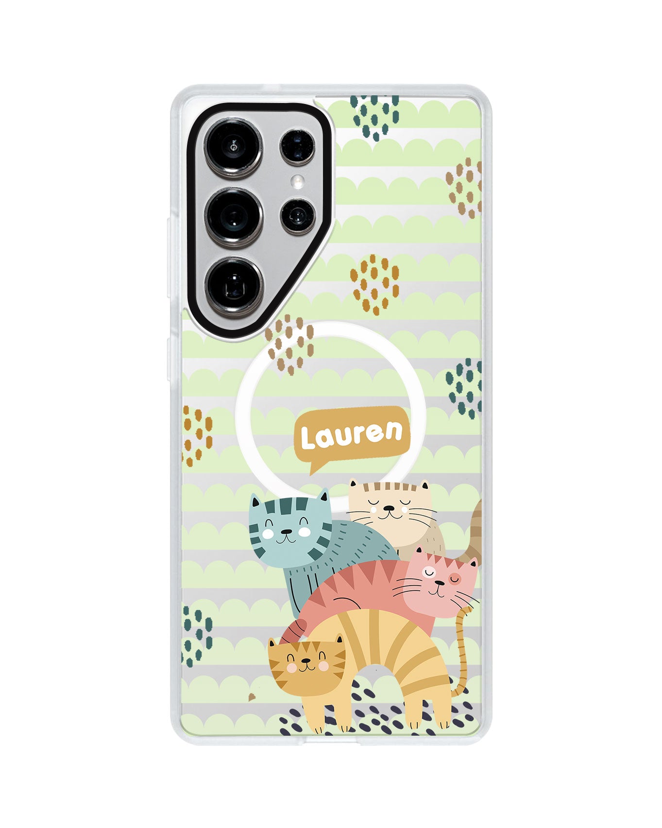 Android Rearguard MagSwap - Rainbow Meow 2.0