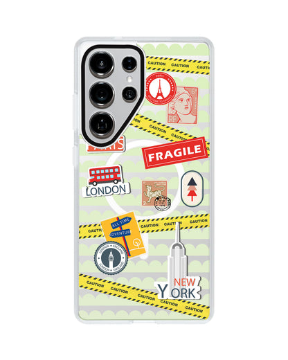 Android Rearguard MagSwap - Travel Stickers