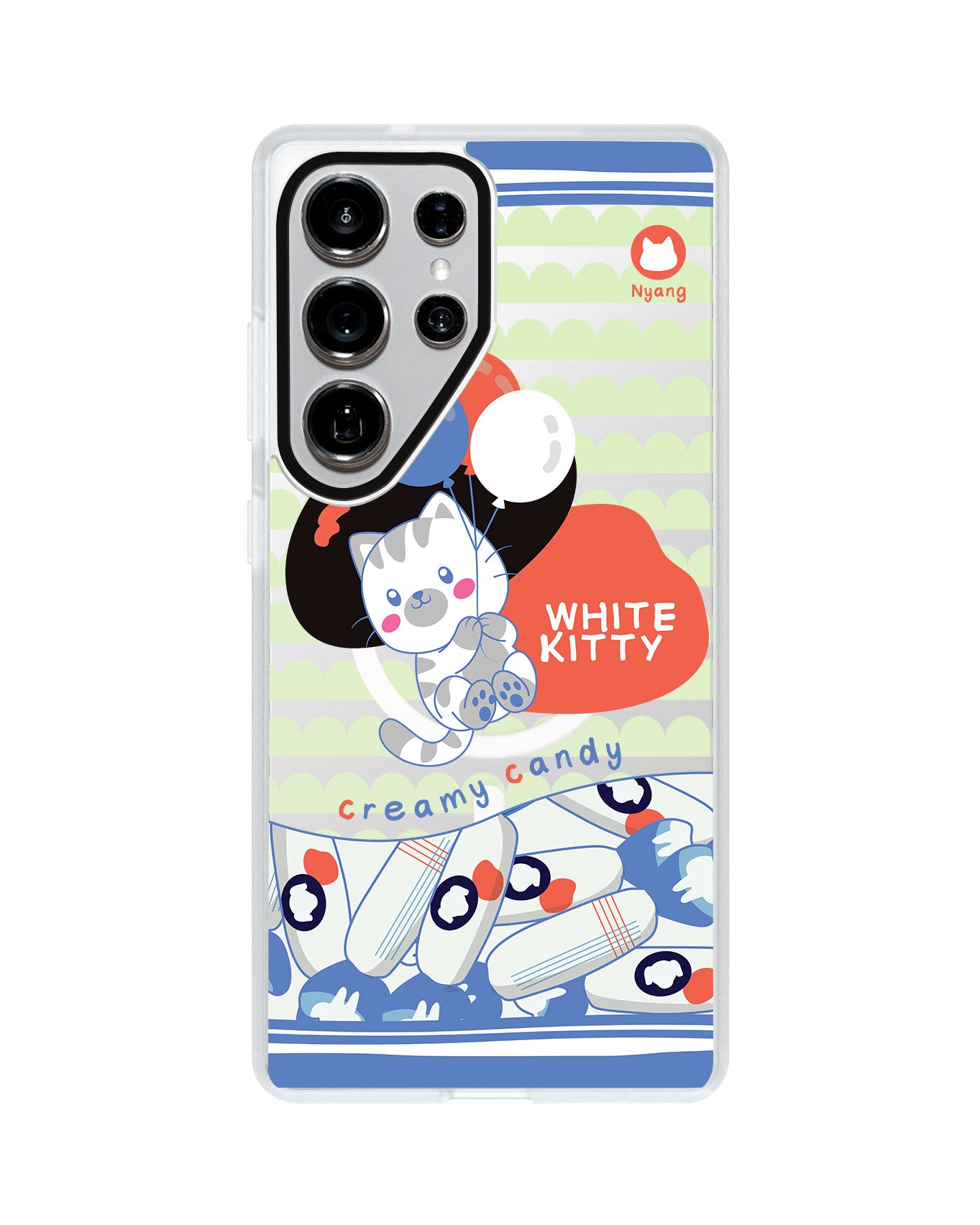 Android Rearguard MagSwap - White Kitty