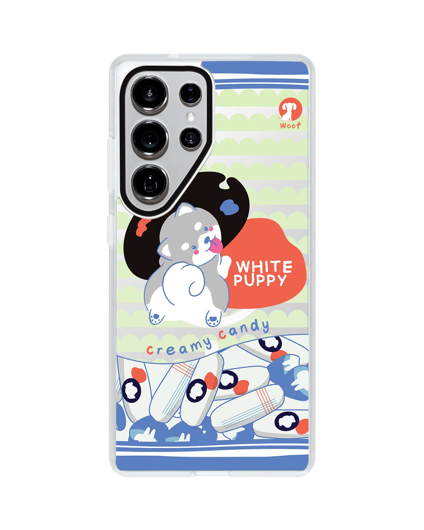 Android Rearguard MagSwap - White Puppy