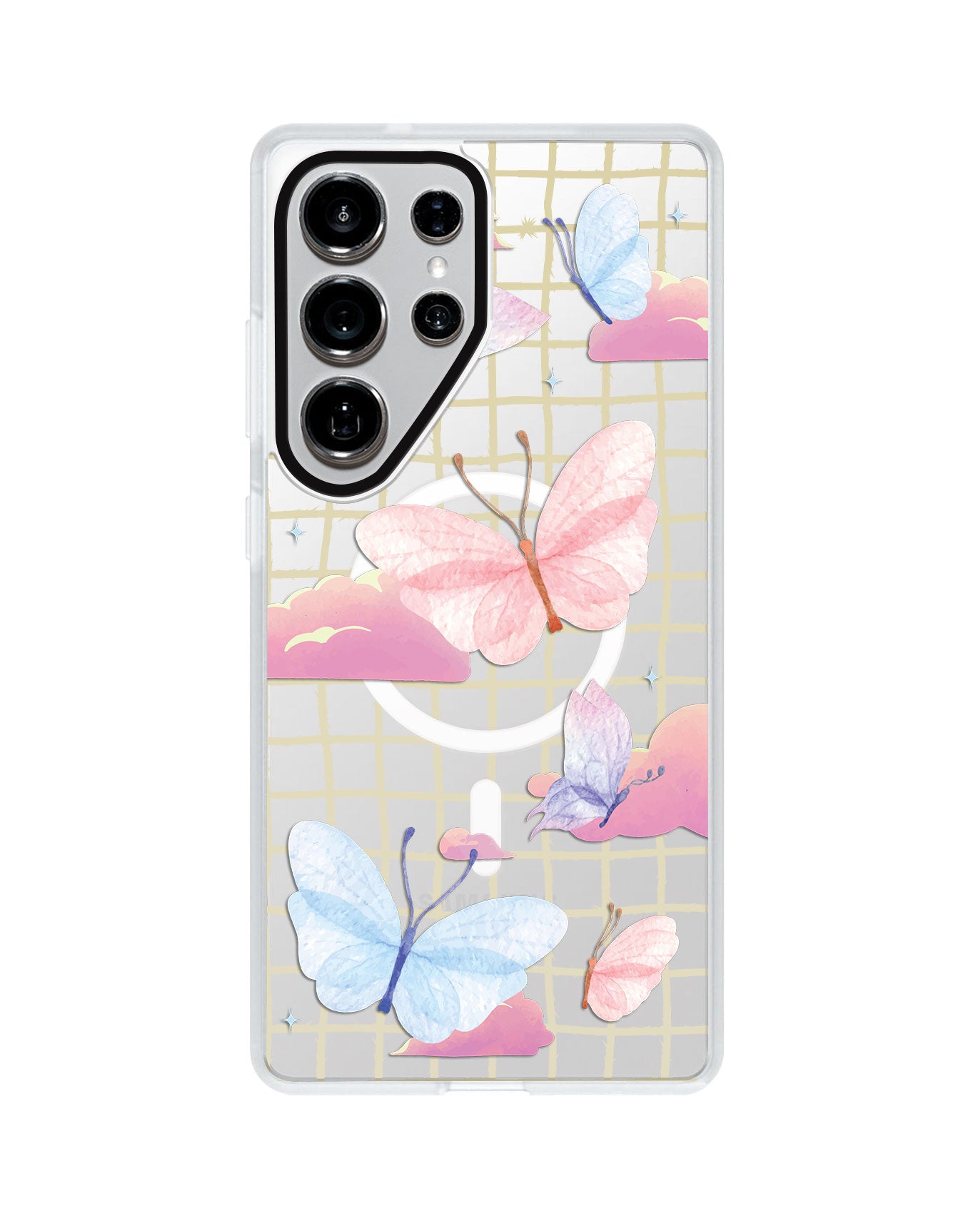 Android Rearguard MagSwap - Butterfly & Clouds