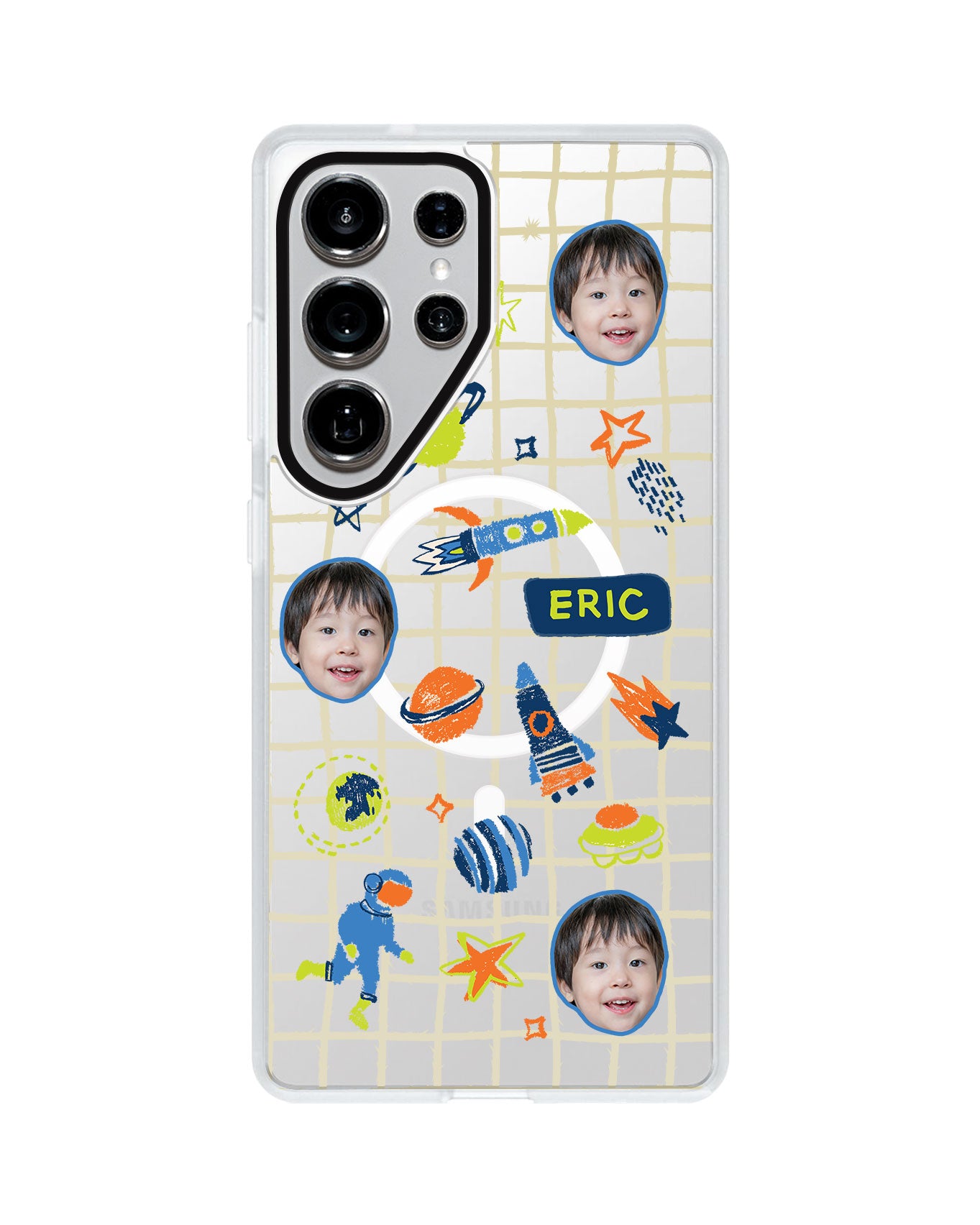Android Rearguard MagSwap - Face Grid Galaxy