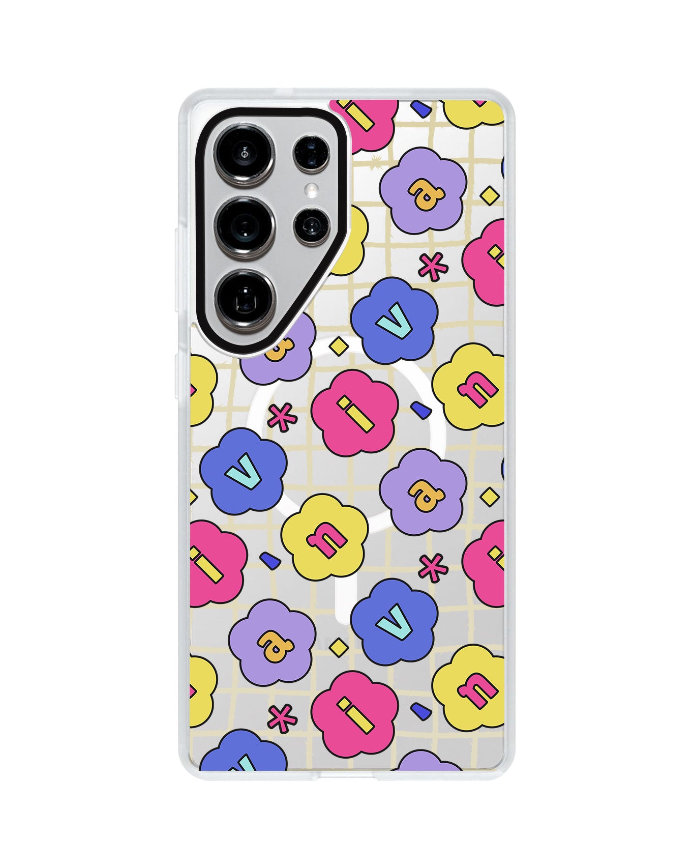 Android Rearguard MagSwap - Flower Petals Monogram 2.0