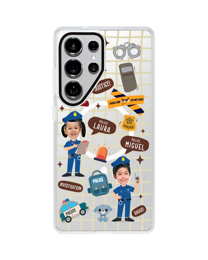 Android Rearguard MagSwap - Face Grid Dream Police