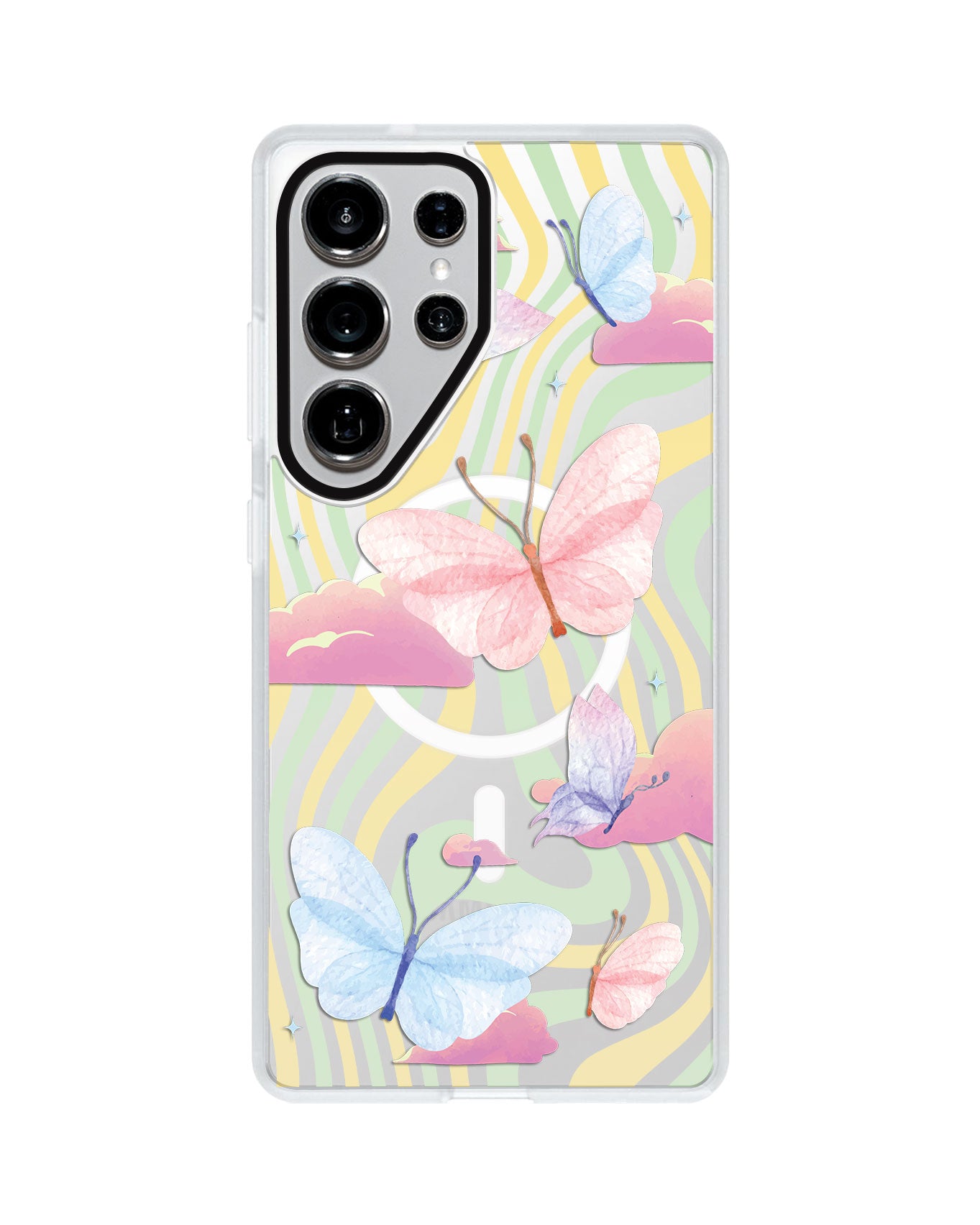 Android Rearguard MagSwap - Butterfly & Clouds