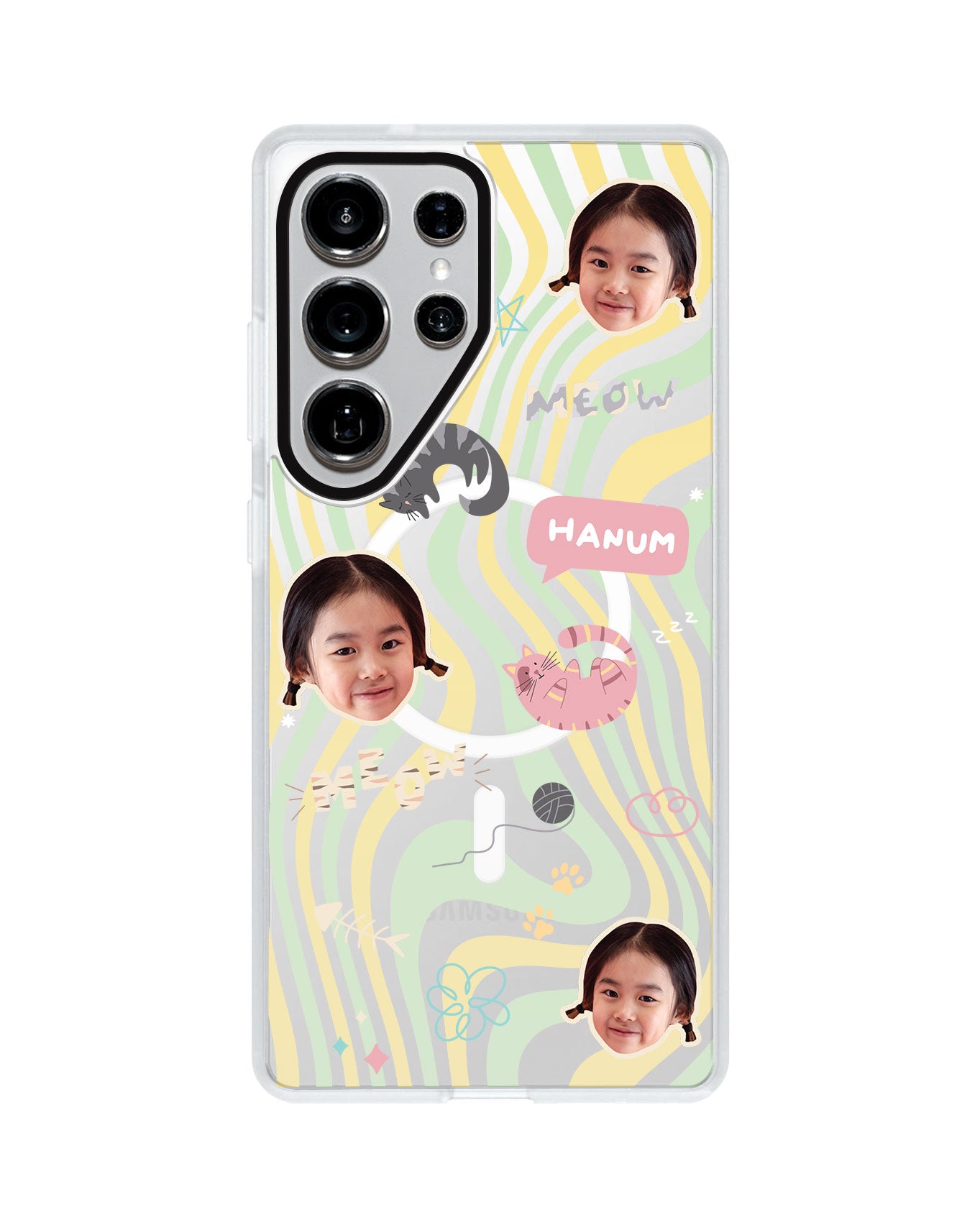 Android Rearguard MagSwap - Face Grid Kitty