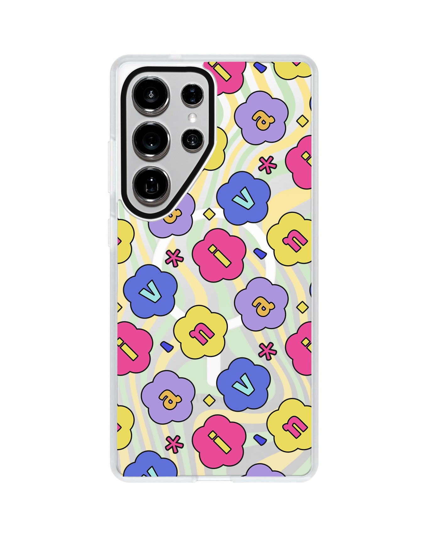 Android Rearguard MagSwap - Flower Petals Monogram 2.0