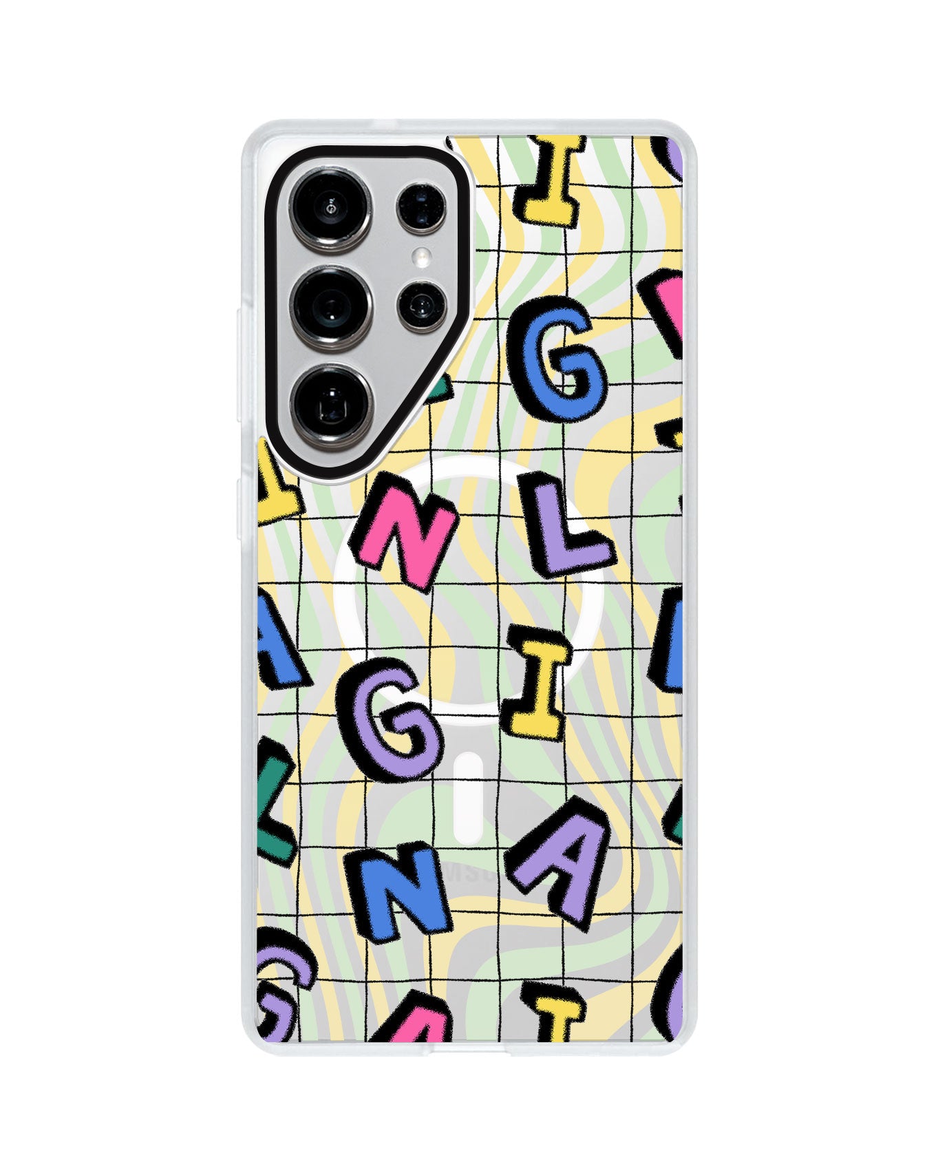 Android Rearguard MagSwap - Playful Monogram 2.0